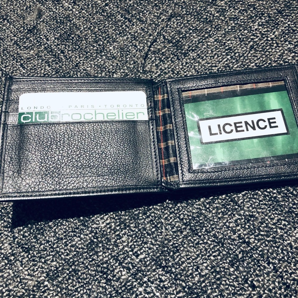 NEW MENS Wallet Black - Picture 2 of 7